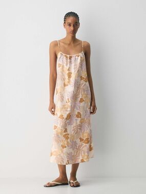 Aritzia Little Moon Wellbeing Linen maxi